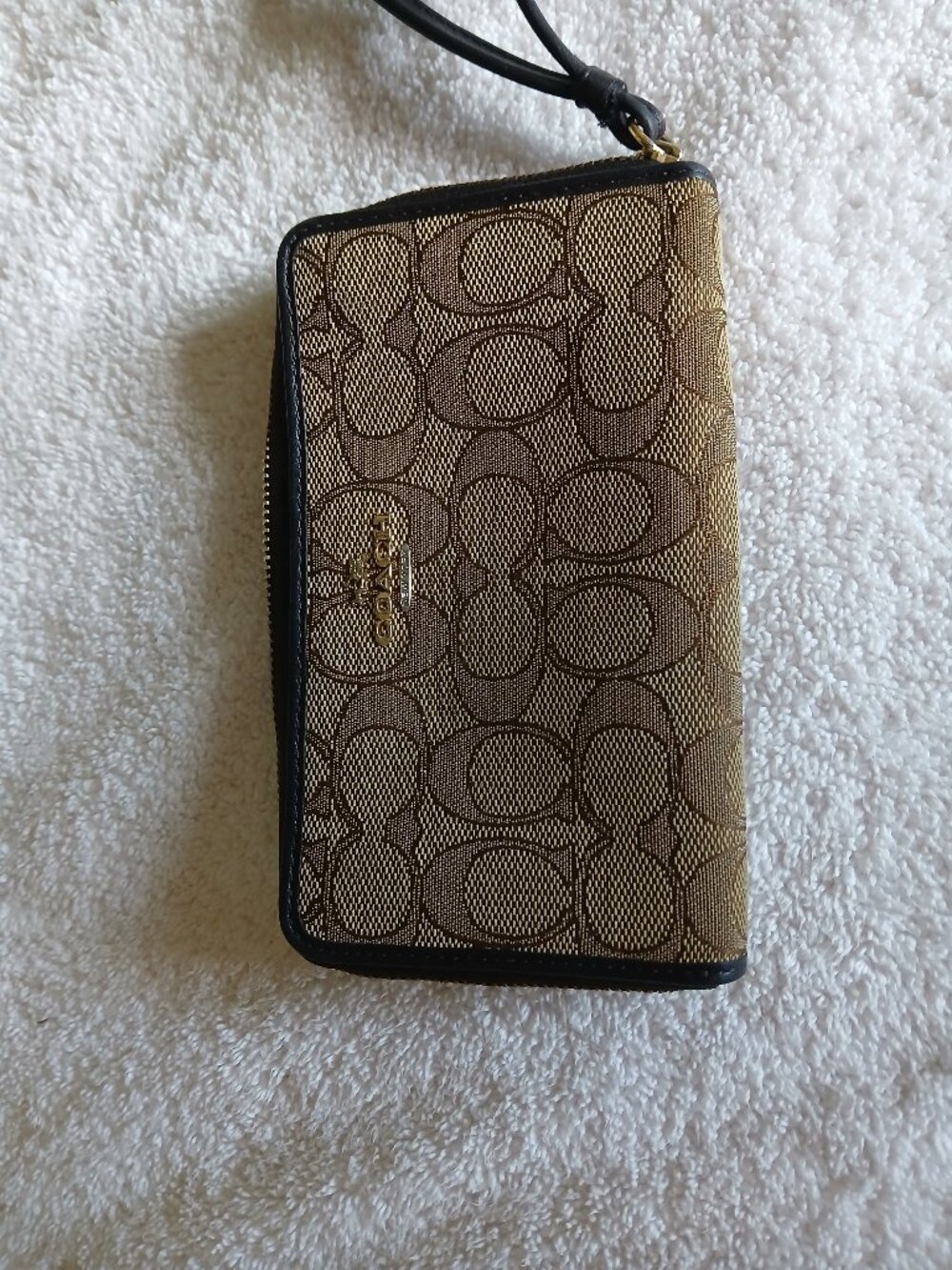 Corner Zip Wristlet